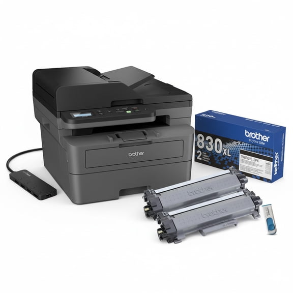 Brother Wireless Compact Monochrome Multi-Function Laser Printer