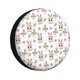 thumbnail image 1 of Fotbe easter Funda de Llanta de Repuesto con Estampado, Engrosada, Ajuste Universal para Jeep, Remolque, RV, SUV, Camión-15 inch, 1 of 6
