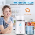 thumbnail image 2 of DC HOUSE Máquina destiladora de agua de 1 galón, 750 W, 4 L, máquina para hacer agua destilada pura para el hogar, encimera, mesa, escritorio, purificador de bebidas para el hogar, cocina, humidificad, 2 of 5