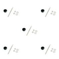thumbnail image 3 of Ruiboury Lightweight Hood Lock For Car Modification Security Sleek Affordable black DP17-25 5Set, 3 of 6