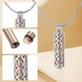 thumbnail image 4 of tredstone Metal Wide Application Aromatherapy Necklace For Casual And Official Events Diffuser Pendant 1Set, 4 of 6