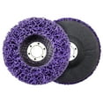 thumbnail image 1 of Dinheiro Discos de limpieza CSD, disco abrasivo para amoladora angular 2 piezas Disco de limpieza de acero inoxidable Disco de limpieza abrasivo de 115 mm CSD QttvbTna, 1 of 5