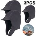 thumbnail image 5 of Gorro Neopreno DQrwqpou para Surf Equipo Snorkel Capucha Buceo Aeróbic Acuático Negro 3 Uds, 5 of 5