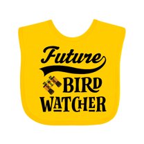 Inktastic Future Bird Watcher Bird Watching Boys or Girls Baby Bib