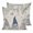 blue, variant on 26x26 Pillow Covers Set of 2, Blue Gnomes Coastal Square Throw Pillow Covers for Couch/Sofa/Living Room, Summer Beach Eucalyptus Leaves Rustic Decorative Soft Pillowcases for Couch Throw Pillows