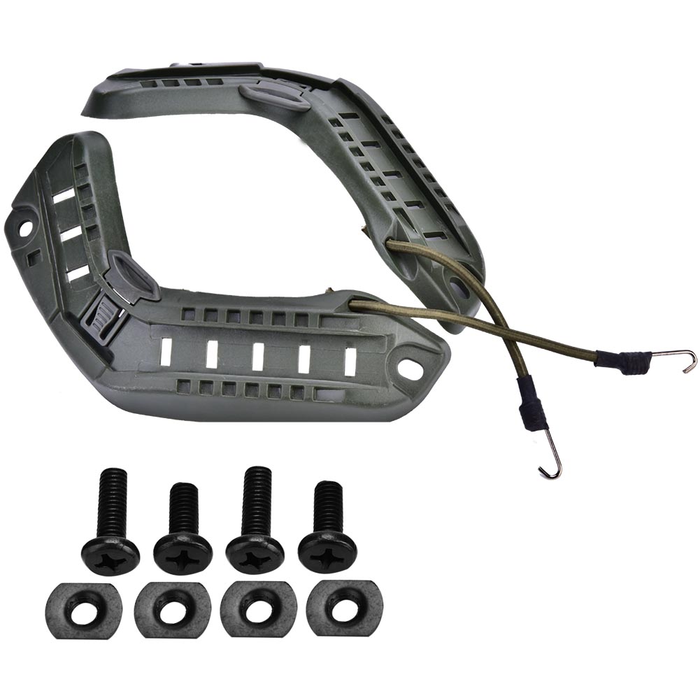 Yosoo Rail Mount Helmet Adapter Tactical Military Combat Helmet Side