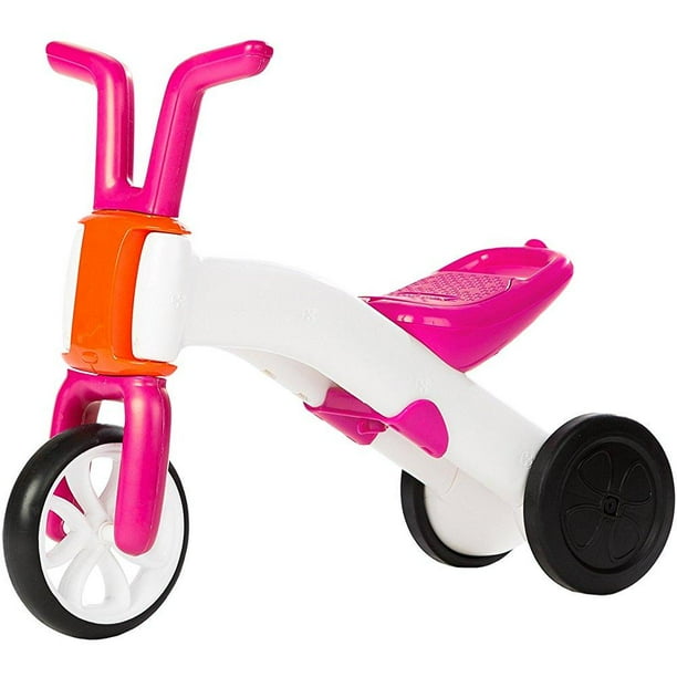 chillafish bunzi 2in1 gradual balance bike and tricycle, pink