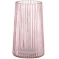 thumbnail image 1 of Jarrón de cristal MARTAGE rosa para ramo de flores, 20 cm, 1 of 7