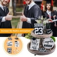thumbnail image 3 of Bobasndm 7 Pcs Graduation Tiered Tray Decor Class of 2023 Table Decorations Congrats Wood Signs Tiered Tray Decorations Set Graduation Gifts for Graduation Ceremony Home Party Holiday, 3 of 9