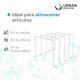 thumbnail image 3 of Organizador para Cocina y Oficina, 4 Ranuras blanco unitalla, 3 of 6