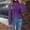 Purple, variant on Womens Oversized Turtleneck Long Sleeve Fuzzy Knit Chunky 2025 Fall Pullover Sweaters Tops Winter Warm Outfits