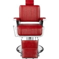thumbnail image 4 of Sillon Premium Barberia Nanofort Silla Reclinable Giro 360 Neumatica Vino, 4 of 9