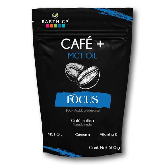 Café + MCT y Cúrcuma 500 g Molido