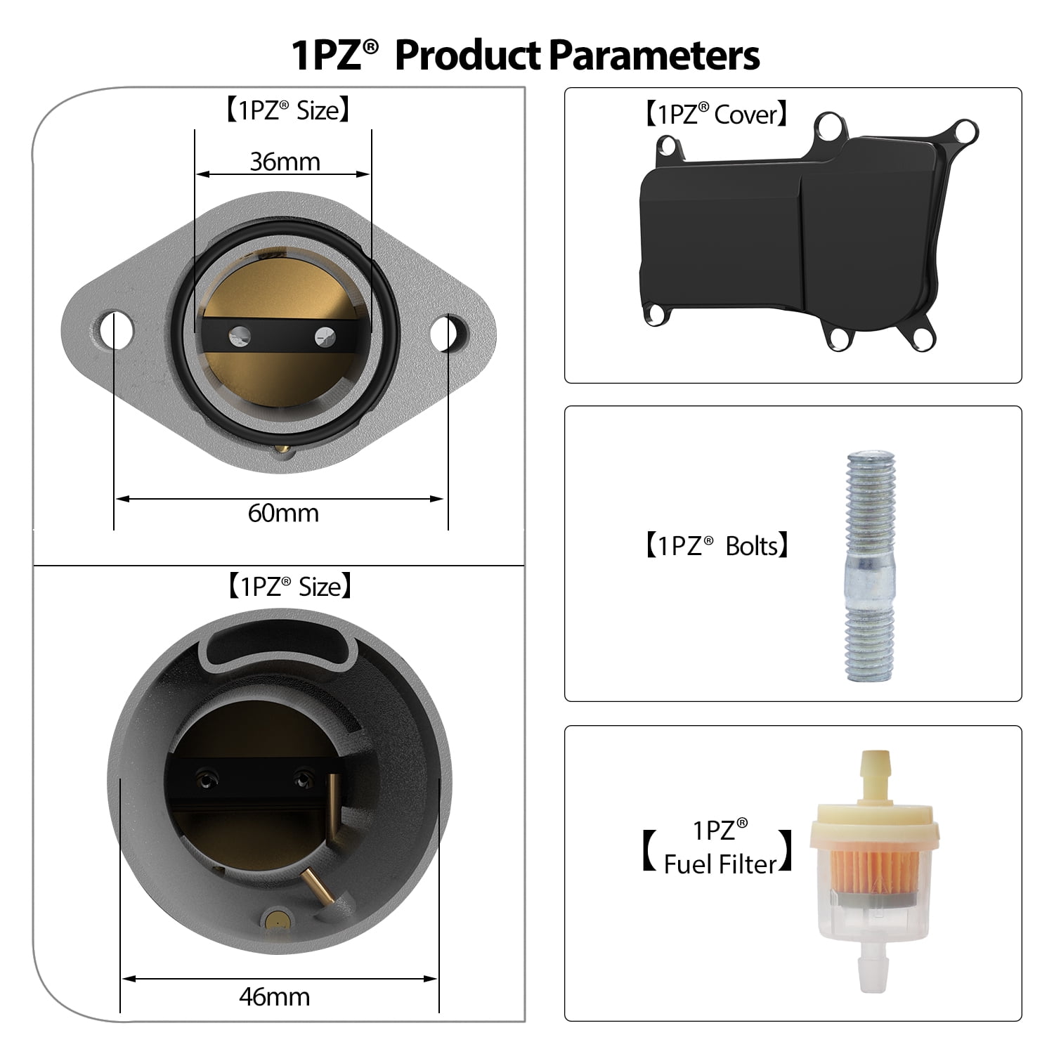 よしむね様用 1PZ XH0-109 Yamaha Big Bear 350 Performance Carburetor Carb