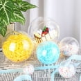 thumbnail image 7 of Kumdkd 5-Pack Clear Plastic Fillable Ornaments 2" - Shatterproof DIY Christmas Craft Balls for Tree Decor & Personalized Gifts, 7 of 7