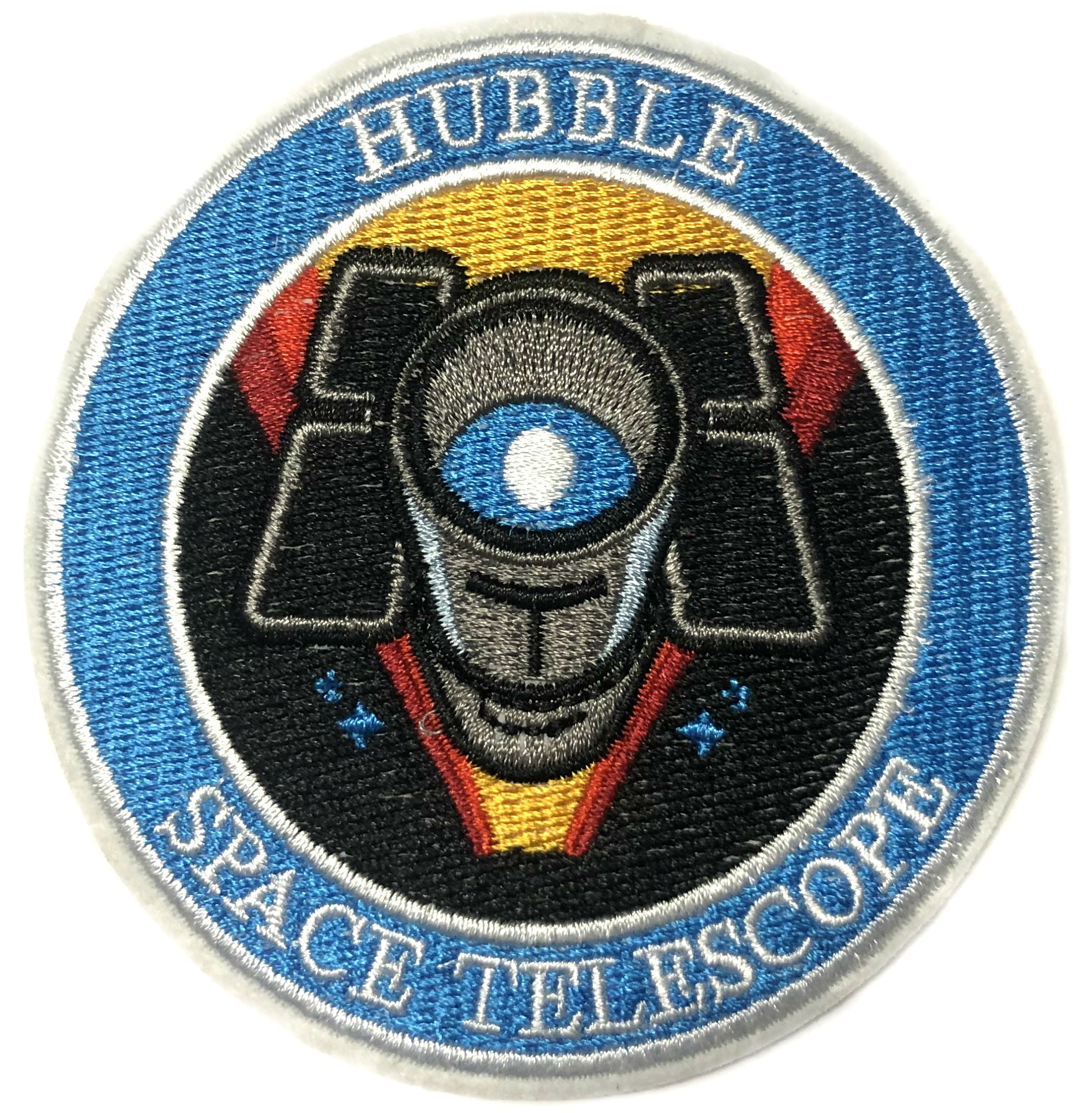 Hubble Space Telescope Embroidered Patch Iron/SewOn Applique NASA Space
