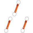 thumbnail image 2 of Luggage Strap - 3 Pack Travel Suitcase Tie Down Belt - Elastic Luggage Straps for Suitcase Duffel Bag - Travel Accessories for Secure Packing - Orange, 2 of 5