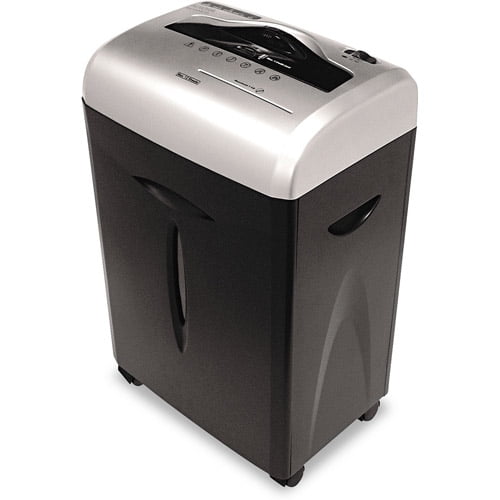 Aurora 12Sheet CrossCut ShredSafe Paper/CD/CreditCard Shredder with PullOut Wastebasket