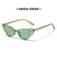 thumbnail image 1 of Gafas de sol de ojo de gato, gafas de sol para mujer, gafas de moda para hombre, gafas de montura pequeña retro, 1 of 6