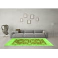 thumbnail image 3 of Ahgly Company Indoor Round Oriental Green Traditional Area Rugs, 7' Round, 3 of 4