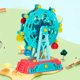 thumbnail image 1 of Gwong Juguete Ensamblaje de la figura de la rueda de la fortuna Divertido plástico 3D Ferris Wheel Puzzle Toys para niños Gwong 30009010, 1 of 6