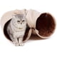thumbnail image 3 of Juguetes Túnel para Gatos con 2 Agujeros para Explorar 120x25cm, 3 of 7
