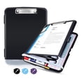 thumbnail image 1 of Clipboards with Heavy Duty,8.5X11Clip Boards with Low Profile Clip,Side Opening,A4 Size for Office, School and Home B, 1 of 5
