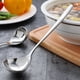 thumbnail image 2 of Inteprter Cuchara de sopa con mango largo, cuchara de acero inoxidable resistente al calor, resistente y duradera, 2 pack/lote Mostrada, 2 of 6