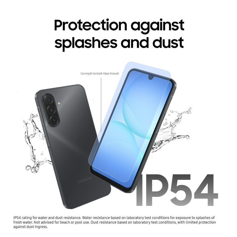 Samsung Galaxy A17 128GB Smartphone (Unlocked), Blue - Walmart.com