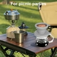 thumbnail image 6 of Easy to Use Coffee Filter Cup Simple and Effective Coffee Maker Practical Coffee Dripper Cup Traveler Camping Supplies (Red), 6 of 7
