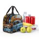 thumbnail image 5 of Fotbe Rustic Vintage Truck Autumn Bolsa Térmica con Estampado y Forro de Aluminio Grueso Bolsa de Almuerzo con Bolsillo Frontal para Hombres y Mujeres, Ideal para Trabajo, Escuela, 5 of 8