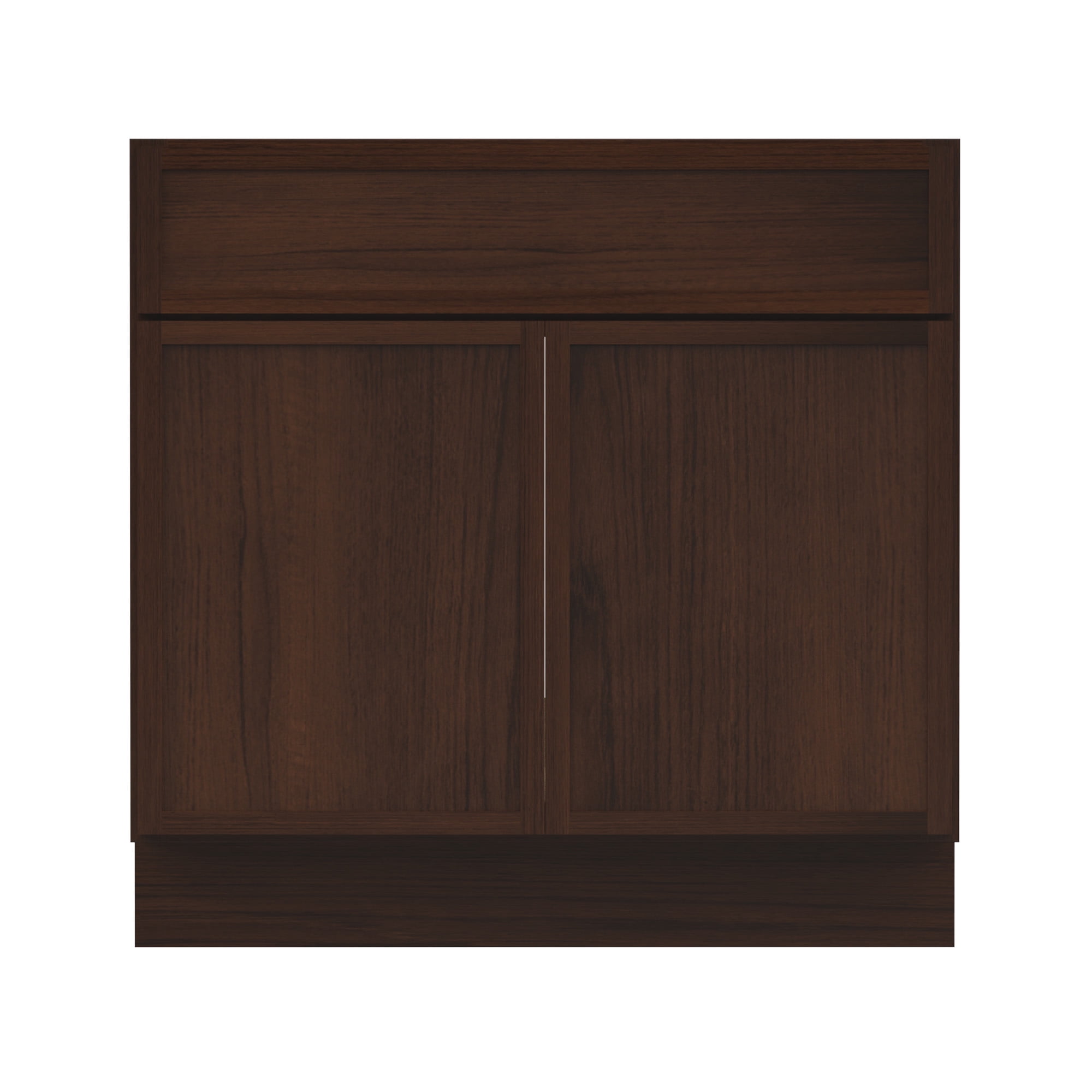 Vanity Art 39" W Birch Plywood Freestanding Single Base Storage Cabinet with Soft Close Doors