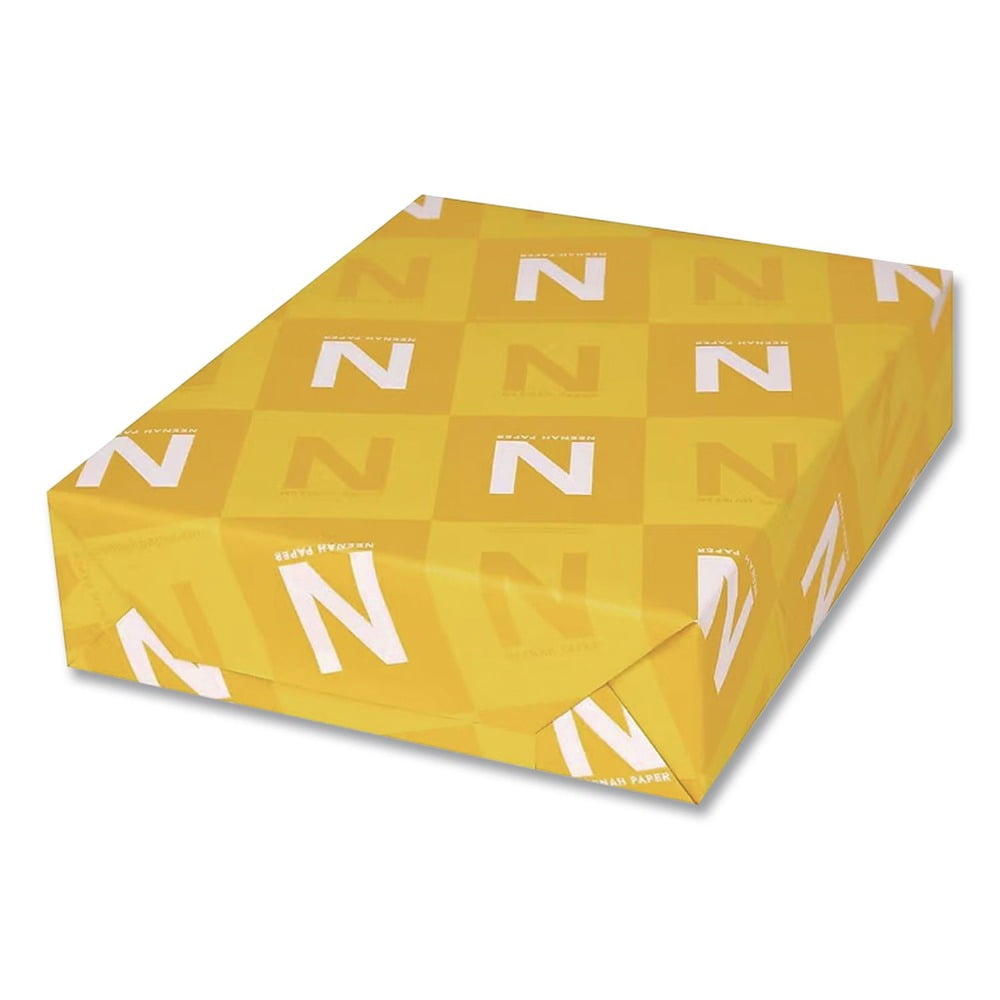 Neenah Paper 04631 8.5 in. x 11 in. 97 Bright 24 lbs. Bond Weight CLASSIC CREST Stationery - Solar White (500/Ream)