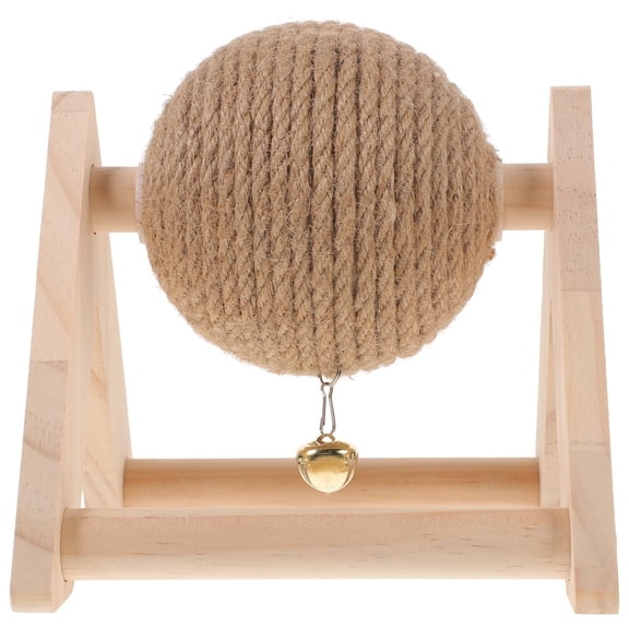 FENGGUIQU Rabbit Scratching Ball with Stable Sisal Rope for Cat Exercise and Claw Sharpening