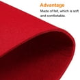 thumbnail image 3 of Unique Bargains 24x12' Desk Mat Protector, Dual Side Soft Smooth Mouse Pad Writing Mat, Red, 3 of 6