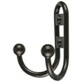 Mainstays, Double Hook Bronze Metal Hook, Mounting Hardware Included