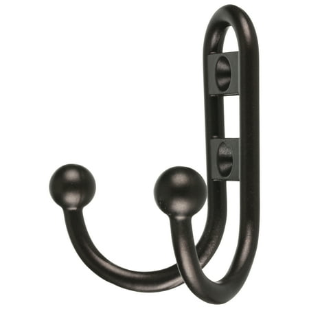 - Chapter™ Bronze Finish Coat Hook Carded Pack