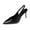 Black, variant on Black Women Sandals Pointed Toe High Heel Patent Leather Closed Toe Comfortable Walking Shoes For Everyday Use