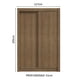 thumbnail image 3 of Ropero Closet Madesa Vivare Plus 2 Puertas MM, 3 of 5
