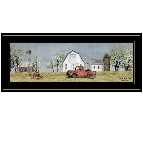 "Spring On The Farm" Framed Wall Art for Living Room & Bedroom Decoration