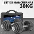 thumbnail image 5 of Set De Mancuernas C/ discos 30 kg Altera  CONECT-30-BLK Color negro, 5 of 5