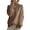 Coffee, variant on Sweater for Women, Patchwork Sweaters for Women, Autumn Winter Thickened Knit, Loose Outer Wear Top