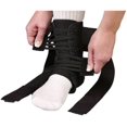 thumbnail image 1 of Medspec Aso Evo Speed Lacer Ankle Brace Stabilizer - Black, Medium - Support Protection For Sports Injuries, 1 of 2