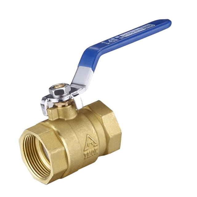 Válvula De Con Manija Roscada Interna Interna de material acero Inoxidable NPT De 3/4 " DYNWAVEMX Válvula de bola roscada de latón
