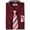 BURGUNDY, variant on Berlioni Boys Italian Long Sleeve Dress Shirt With Tie & Hanky