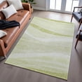 thumbnail image 6 of Addison Rugs Mayfield Premium Machine Washable Transitional Swirls Aloe Rectangle Rug, 8' x 10', 6 of 6