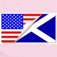 thumbnail image 2 of CafePress - United States And Scotland Flags Combine Body Suit - Baby Light Bodysuit, Size Newborn - 24 Months, 2 of 4