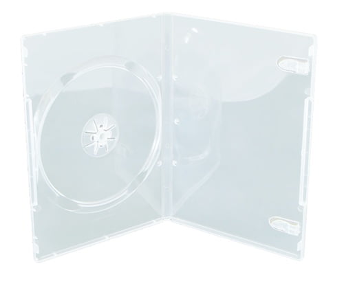 CheckOutStore 100 SLIM Clear Single DVD Cases 9MM by