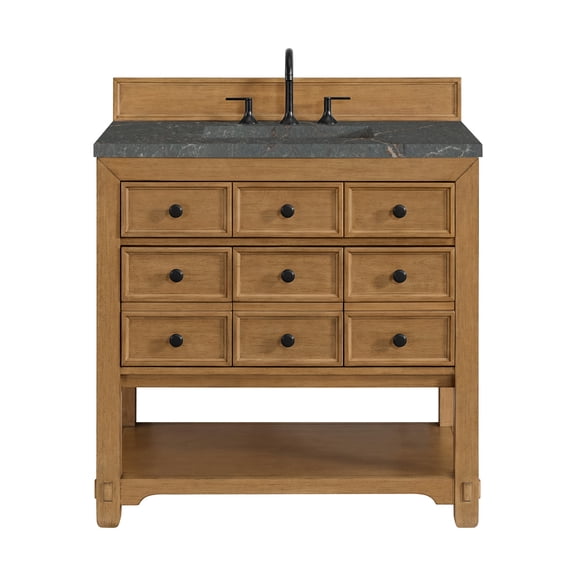 James Martin Vanities 505-V36-3Pbl Malibu 36" Free Standing Single Basin Vanity Set -