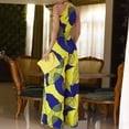 thumbnail image 4 of Mamelucos Mujer Elegante Mono largo Estampado floral Algodón Vacaciones Vacaciones (Amarillo L) Ygjytge Amarillo T L para Mujer, 4 of 7